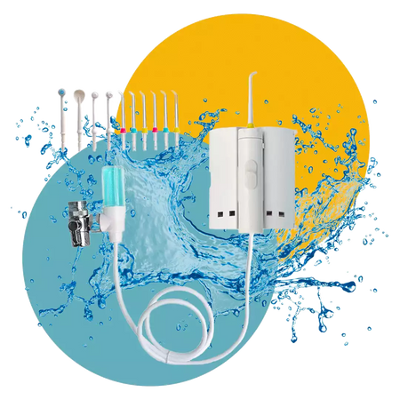 Jet dentaire adaptable robinet - Oral Irrigator XS4 - monhydropulseur.fr