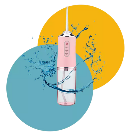 Jet dentaire gencives senssibles - Oral Irrigator X67 Rose - Monhydropulseur.fr