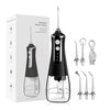 Détartreur Dentaire - Water Flosser L10 Noir - 5 canules - un câble de recharge - Monhydropulseur.fr