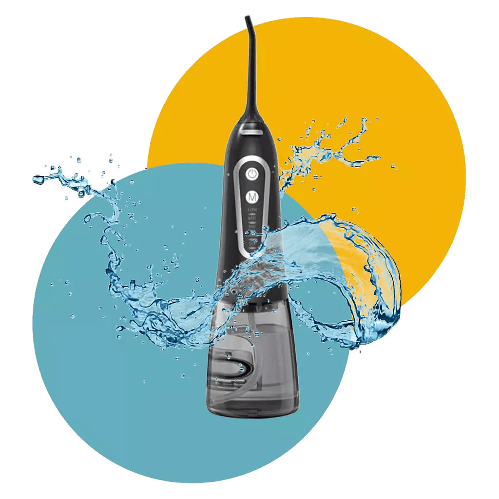hydrojet dent - Oral Irrigator F40 Noir - monhydropulseur.fr