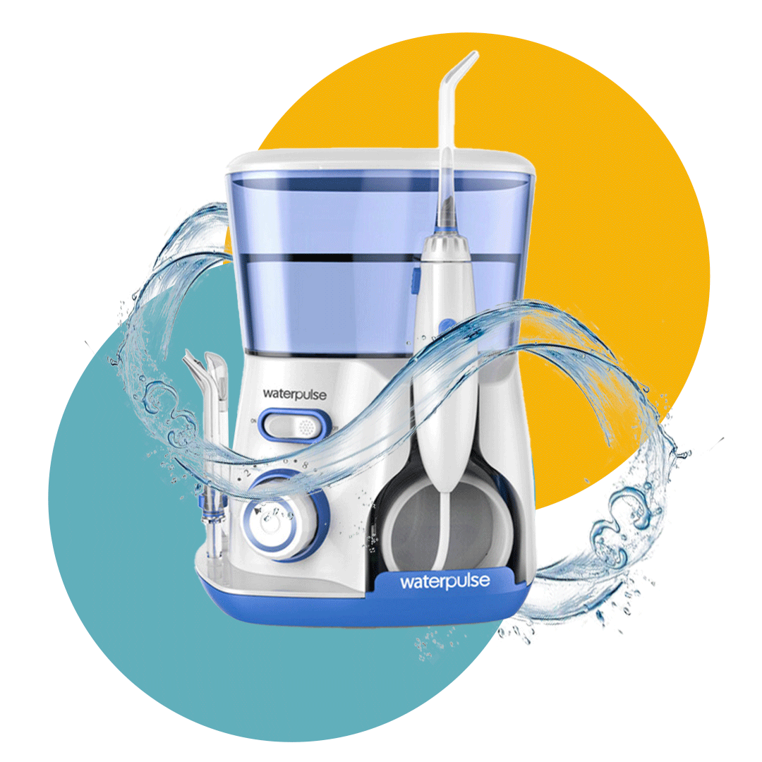 Hydrojet dentaire puissant - Warerpulse Pro 800 Bleu - monhydropulseur.fr