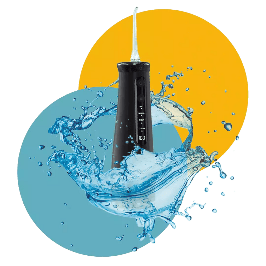 Hydrojet pour dents - Mornwell F52 Noir - monhydropulseur.fr