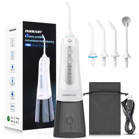 Hydropulseur dentaire sans fil - INSMART 3GX Blanc