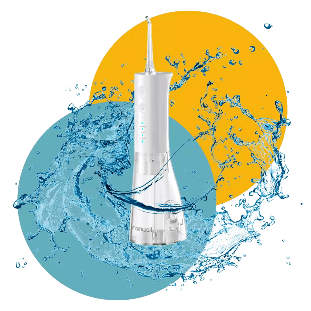 Hydropulseur gencives sensibles - Mornwell F29 Blanc - monhydropulseur.fr