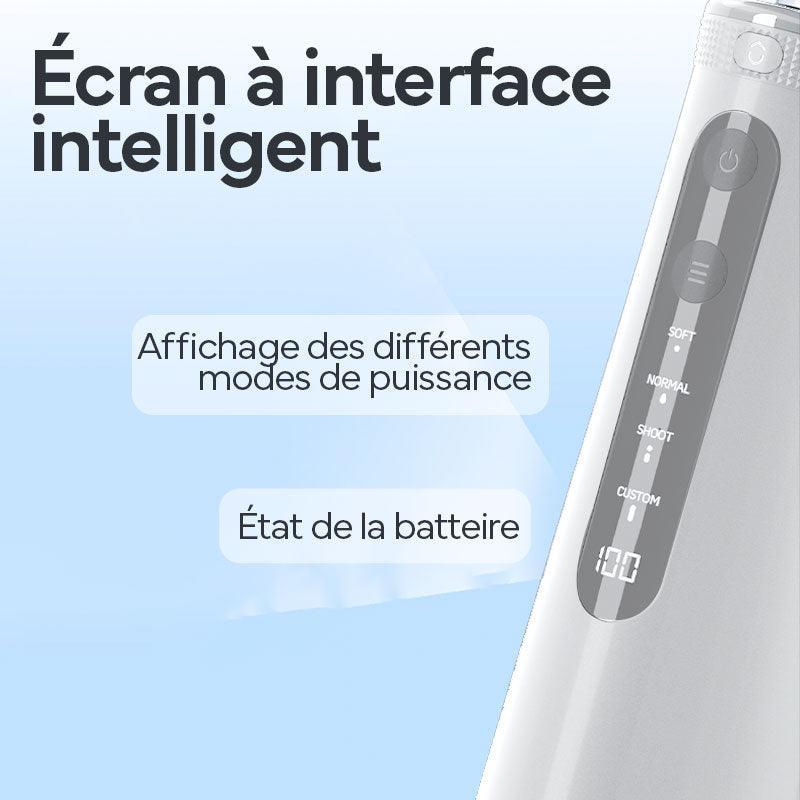 Hydropulseur portable - Mornwell F52 Blanc - facile à utiliser - monhydropulseur.fr