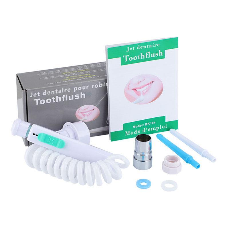 Hydropulseur robinet - Toothflush MK104, 6 buses, kit d'installation - monhydropulseur.fr
