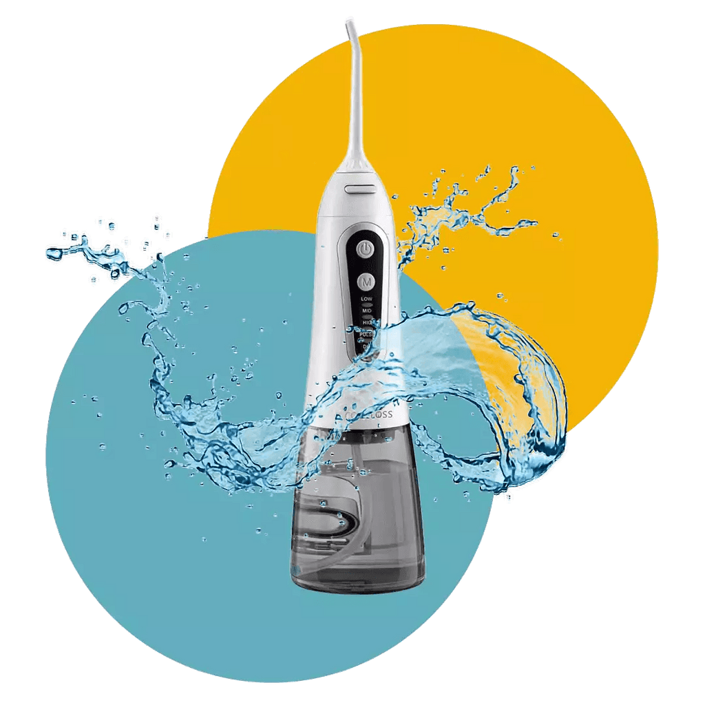 Hydrojet pour les dents - Oral Irrigator F40 Blanc - monhydropulseur.fr