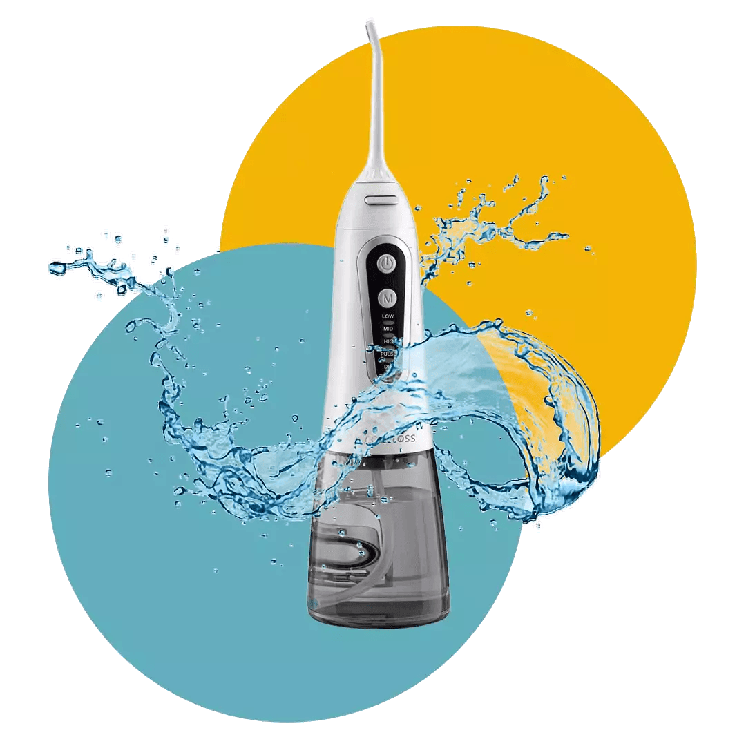 Hydrojet pour les dents - Oral Irrigator F40 Blanc - monhydropulseur.fr