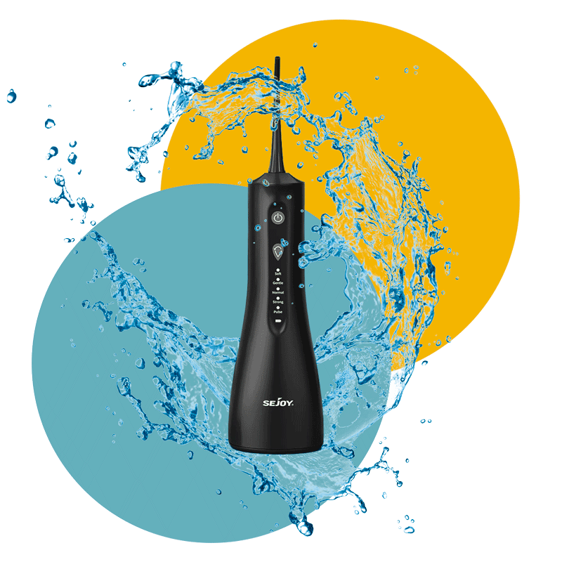 Hydropulseur rechargeable - Sejoy P53 Noir - monhydropulseur.fr