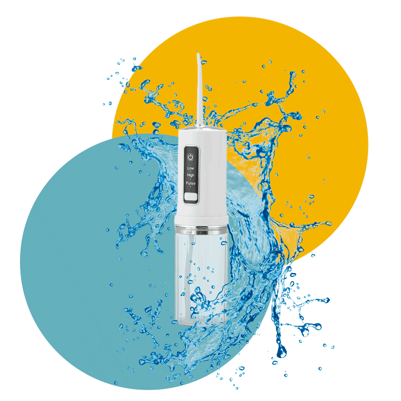 hydropulseur dentaire voyage - Oral Irrigator F35 Blanc - MonHydropulseur.fr
